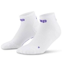 Damskie skarpety kompresyjne sportowe za kostkę low cut Core Run Ultralight CEP. Białe skarpetki damskie CEP, bez wzorów, z elastanu. Za 79.00 zł.
