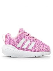 Adidas Sneakersy Swift Run 22 El I GW8185 Różowy. Czerwone buty sportowe dziewczęce Adidas, bez wzorów, z materiału, bez zapięcia. Za 159.99 zł.