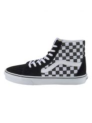Vans Skórzane sneakersy "SK8-Hi" w kolorze czarno-białym rozmiar: 36. Białe obuwie sportowe damskie Vans, za kostkę, bez zapięcia. Za 286.16 zł.