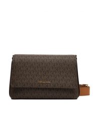 MICHAEL Michael Kors Torebka Nessa 30T5G8ZM1B Brązowy. Brązowe listonoszki damskie MICHAEL Michael Kors, bez wzorów, ze skóry, bez dodatków. Za 739.99 zł.