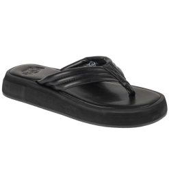 Japonki damskie, S.Bahia Lady 25 SBAHLS. Czarne klapki damskie Joma, bez wzorów, bez obcasa, bez zapięcia. Za 69.99 zł.