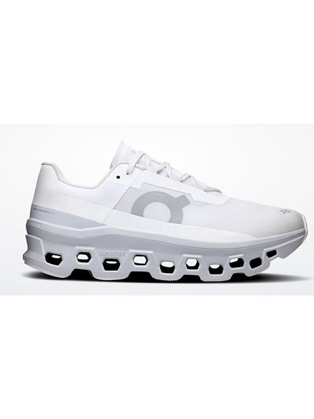 ON RUNNING Buty "Cloudmonster" w kolorze białym do biegania rozmiar: 45. Białe obuwie sportowe damskie On Running, bez zapięcia, do biegania. Za 567.00 zł.