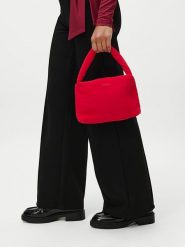 LeGer Torebka "Lucky" w kolorze czerwonym rozmiar: onesize. Czerwone torebki klasyczne damskie LeGer, z materiału, bez dodatków. Za 100.99 zł.