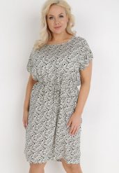 Beżowa Sukienka Agatilus. Brązowe sukienki damskie Born2be, z aplikacjami, z materiału, bez ramiączek. Za 79.99 zł.