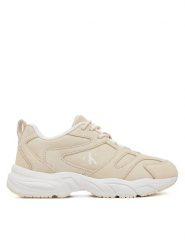 Calvin Klein Jeans Sneakersy Retro Tennis Low Mg Mix Media Wn YW0YW01639 Écru. Obuwie sportowe damskie Calvin Klein Jeans, z jeansu, bez zapięcia. Za 649.99 zł.