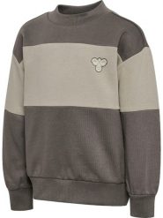 Hummel Bluza hmlMINI LOOSE BLOCK Luźny krój – DARK GULL GRAY. Szare bluzy damskie Hummel, bez wzorów, z bawełny, bez kaptura. Za 156.07 zł.