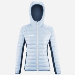 Kurtka ocieplana damska Millet Fitz Roy Warm Hoodie. Niebieskie kurtki damskie Millet, s, bez wzorów, z poliesteru, bez kaptura. Za 719.00 zł.