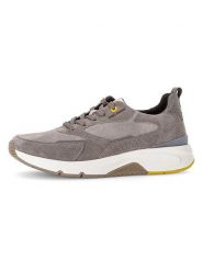 Gabor Skórzane sneakersy w kolorze szarym rozmiar: 38,5. Szare obuwie sportowe damskie Gabor, bez zapięcia. Za 272.95 zł.