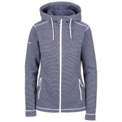 Bluza damska z kapturem Trespass Rootless. Niebieskie bluzy damskie Trespass, xl, bez wzorów, z materiału, z kapturem. Za 201.17 zł.