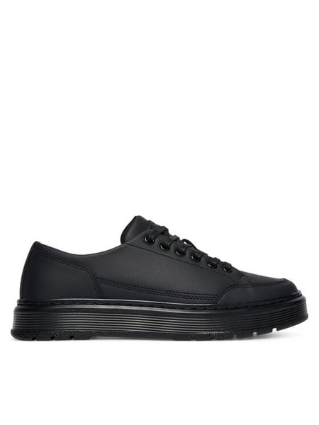 Dr. Martens Półbuty Brookline 6 Eye DM41542001 Czarny. Czarne półbuty damskie Dr Martens, bez wzorów, ze skóry, bez obcasa, na płaskiej podeszwie, bez zapięcia. Za 699.99 zł.