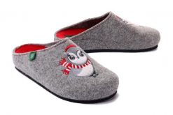 DR. BRINKMANN 320152-91 hellgrau, kapcie damskie. Szare kapcie damskie Dr. Brinkmann. Za 249.90 zł.