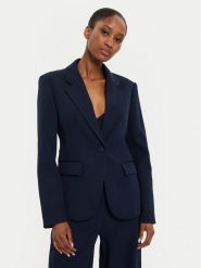Silvian Heach Marynarka Runge GPA24181GC Granatowy Regular Fit. Niebieskie marynarki i żakiety damskie Silvian Heach, bez wzorów, z syntetyku. Za 749.99 zł.