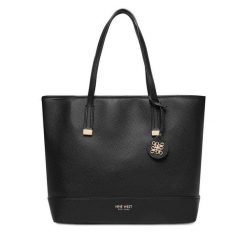 Torebka Nine West. Czarne shopper bag Nine West, bez dodatków. Za 299.99 zł.