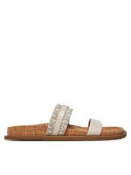 MICHAEL Michael Kors Klapki Mandy 40S5MAFS3L Écru. Klapki damskie MICHAEL Michael Kors, bez wzorów, z materiału, bez obcasa, bez zapięcia. Za 399.99 zł.