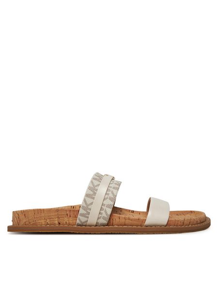 MICHAEL Michael Kors Klapki Mandy 40S5MAFS3L Écru. Klapki damskie MICHAEL Michael Kors, bez wzorów, z materiału, bez obcasa, bez zapięcia. Za 679.99 zł.