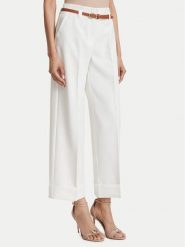 ACCESS FASHION Spodnie materiałowe 63-5021-135 Biały Regular Fit. Białe spodnie materiałowe damskie ACCESS FASHION, bez wzorów, z materiału. Za 519.99 zł.