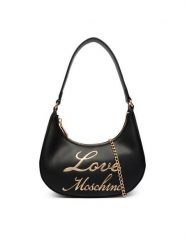 LOVE MOSCHINO Torebka JC4116PP1PLO1000 Czarny. Czarne torebki klasyczne damskie Love Moschino, ze skóry, bez dodatków. Za 769.99 zł.