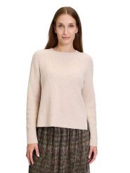 CARTOON Sweter w kolorze beżowym rozmiar: 38. Brązowe swetry klasyczne damskie Cartoon, bez kołnierzyka. Za 86.99 zł.