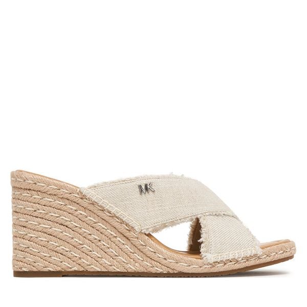 Espadryle MICHAEL Michael Kors. Brązowe espadryle damskie MICHAEL Michael Kors, bez wzorów, bez obcasa. Za 589.99 zł.