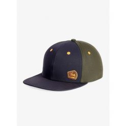 Czapka z daszkiem E9 Quarty - blue/green. Niebieskie czapki z daszkiem damskie E9, bez wzorów. Za 118.99 zł.