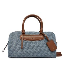 Torebka MICHAEL Michael Kors. Niebieskie kuferki damskie MICHAEL Michael Kors, bez wzorów, bez dodatków. Za 1,369.00 zł.