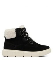 Sorel Trzewiki Explorer™ III Nw Lace Wp 2077961010 Czarny. Czarne botki damskie Sorel, ze skóry, bez obcasa, na płaskiej podeszwie, bez zapięcia. Za 489.99 zł.