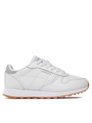Skechers Sneakersy Old School Cool 699/WHT Biały. Białe obuwie sportowe damskie Skechers, ze skóry, bez zapięcia. Za 179.99 zł.