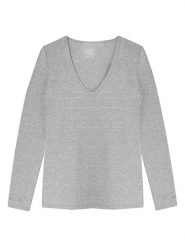 Claesens Koszulka w kolorze szarym rozmiar: M. Szare koszulki damskie Claesen‘s, m, bez wzorów, z bawełny, bez kołnierzyka, bez ramiączek. Za 74.63 zł.