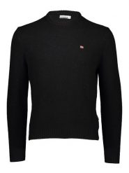 Napapijri Sweter w kolorze czarnym rozmiar: XS. Czarne swetry klasyczne damskie Napapijri, xs, bez kołnierzyka. Za 149.31 zł.