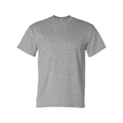 Koszulka DryBlend Unisex Dla Dorosłych. Szare bluzki damskie GILDAN, xl, bez wzorów, sportowe, bez kołnierzyka, bez ramiączek. Za 40.99 zł.
