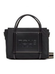 TOUS Torebka Empire Soft 195890671 Czarny. Czarne torebki klasyczne damskie tous, z materiału, bez dodatków. Za 559.99 zł.