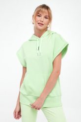 Bluza damska bez rękawów ARMANI EXCHANGE. Bluzy damskie Armani Exchange, s, bez wzorów, bez kaptura. W wyprzedaży za 441.75 zł.