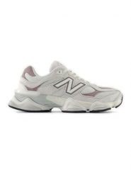 New Balance Skórzane sneakersy "9060" w kolorze szaro-jasnoróżowym rozmiar: 43. Różowe obuwie sportowe damskie New Balance, z materiału, bez zapięcia. Za 660.43 zł.