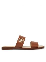 Beverly Hills Polo Club Klapki CEO-HY58110-1 Brązowy. Brązowe klapki damskie Beverly Hills Polo Club, bez wzorów, z materiału, bez obcasa, bez zapięcia. Za 139.99 zł.