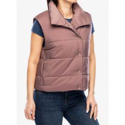 Kamizelka ocieplana damska Didriksons Charlen Vest. Czerwone kamizelki damskie Didriksons, xs, bez wzorów, bez kaptura. Za 455.99 zł.