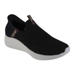 Buty sportowe Sneakersy damskie, Skechers Ultra Flex 3.0-Glitter Me. Czarne obuwie sportowe casual damskie Skechers, trekkingowe. Za 379.99 zł.