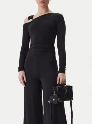 Guess Torebka J6RZ00 WK610 Czarny. Czarne torebki klasyczne damskie Guess, z materiału, bez dodatków. Za 359.99 zł.