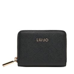 Portfel Liu Jo. Czarne portfele damskie Liu Jo, bez wzorów. Za 169.99 zł.