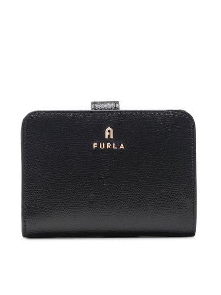 Furla Portfel Camelia WP00315-ARE000-O6000-1-007-20-CN-P Czarny. Czarne portfele damskie Furla, bez wzorów, ze skóry. Za 419.99 zł.