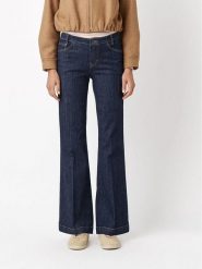 Rosner Dżinsy - Bootcut fit - w kolorze granatowym rozmiar: 34/L32. Niebieskie jeansy damskie Rosner, z podwyższonym stanem. Za 195.99 zł.