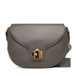 Torebka Furla. Szare listonoszki damskie Furla, bez wzorów, bez dodatków. Za 1,949.00 zł.