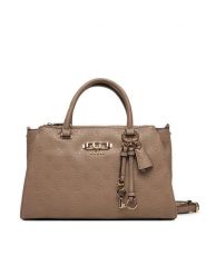 Guess Torebka Anise HWPD99 16060 Beżowy. Brązowe kuferki damskie Guess, z aplikacjami, ze skóry, bez dodatków. Za 749.99 zł.