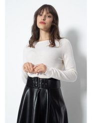 AUTHENTIC CASHMERE Kaszmirowy sweter "Criou" w kolorze białym rozmiar: S. Białe swetry klasyczne damskie AUTHENTIC CASHMERE, s, z kaszmiru, bez kołnierzyka. Za 282.13 zł.