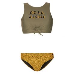 Tankini damskie Protest Elsa. Zielone bikini Protest, bez wzorów. W wyprzedaży za 135.00 zł.