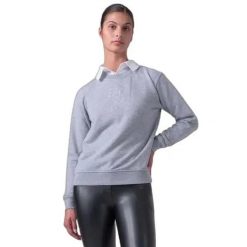 Bluza damska PS of Sweden Kayla. Fioletowe bluzy damskie PS OF SWEDEN, s, bez wzorów, z bawełny, bez kaptura. Za 336.05 zł.