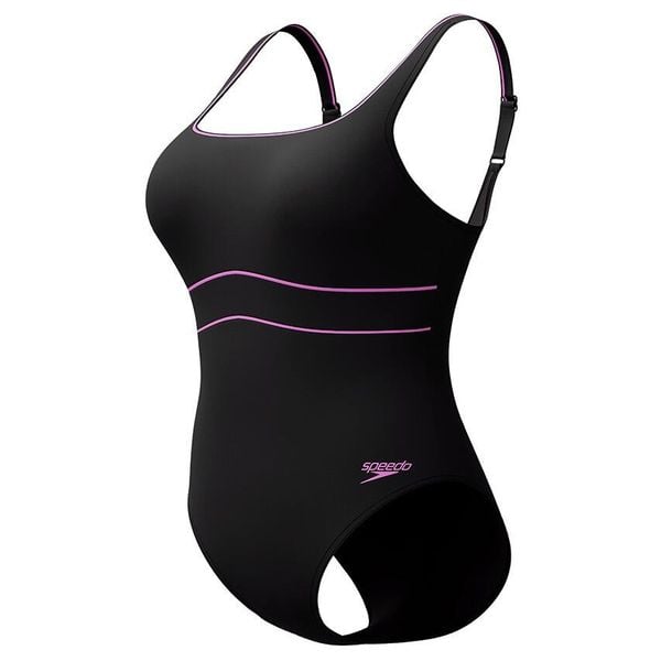 Damski kostium kąpielowy 1-częściowy Speedo Eco New Contour Eclipse 1P. Czarne stroje jednoczęściowe Speedo, bez wzorów. Za 316.00 zł.