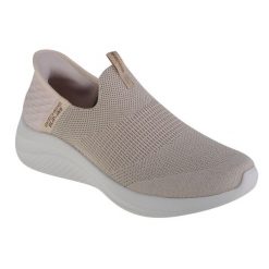 Buty sportowe Sneakersy damskie, Skechers Ultra Flex 3.0-Glitter Me Slip-Ins. Brązowe obuwie sportowe casual damskie Skechers, trekkingowe. Za 399.99 zł.