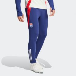 Spodnie piłkarskie treningowe ADIDAS Olympique Lyonnais 24/25. Spodnie dresowe damskie Adidas, s, bez wzorów, z dresówki. Za 309.99 zł.