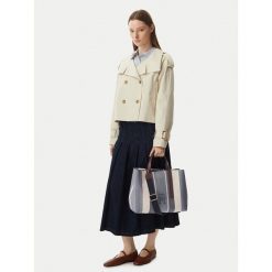 Torebka Tommy Hilfiger. Niebieskie torebki klasyczne damskie Tommy Hilfiger, bez dodatków. Za 849.99 zł.