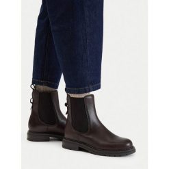 Sztyblety Lasocki. Brązowe botki damskie Lasocki, bez obcasa, na płaskiej podeszwie, bez zapięcia. Za 259.99 zł.